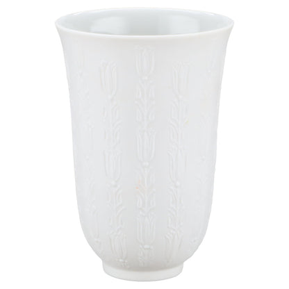 Vase klein Blumenrelief