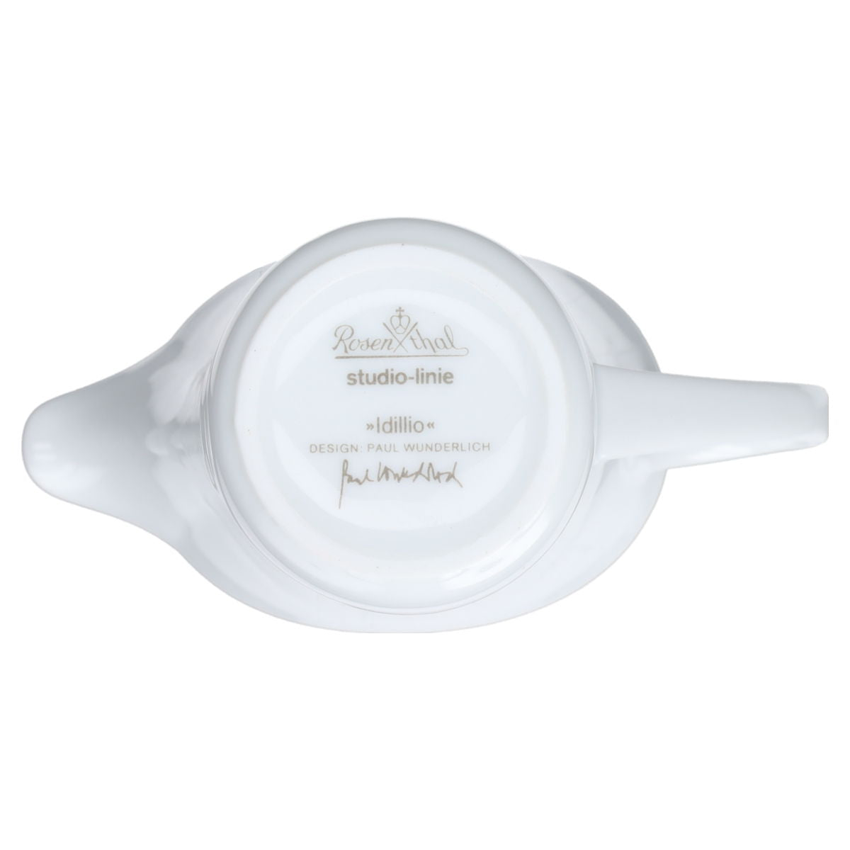 Miniaturkanne Idillio weiß