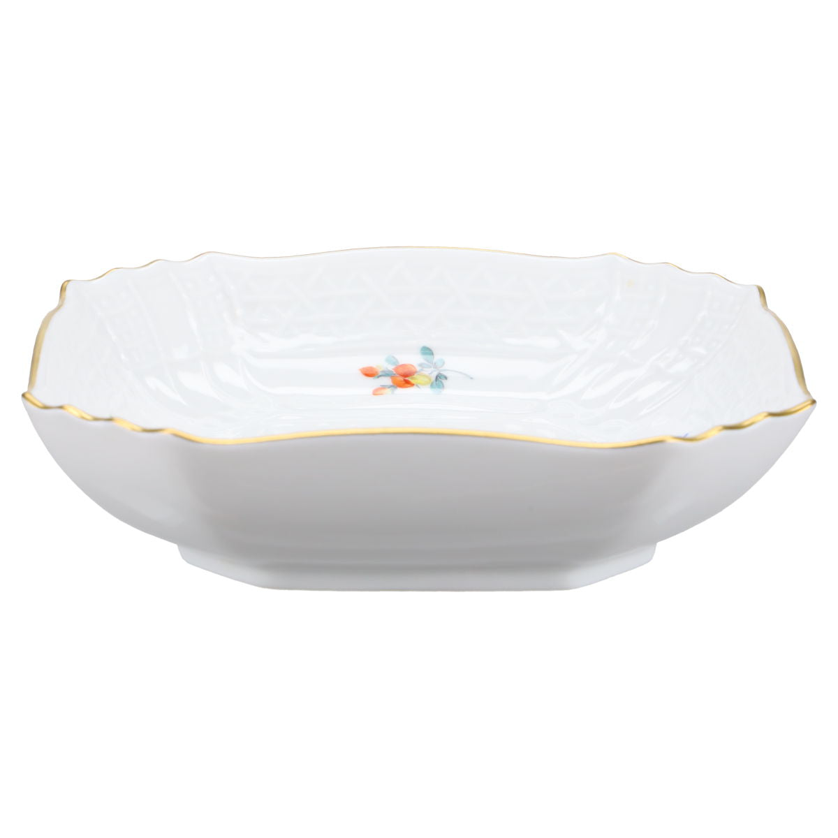 Schale klein viereckig Gelbe Narzisse I.Wahl