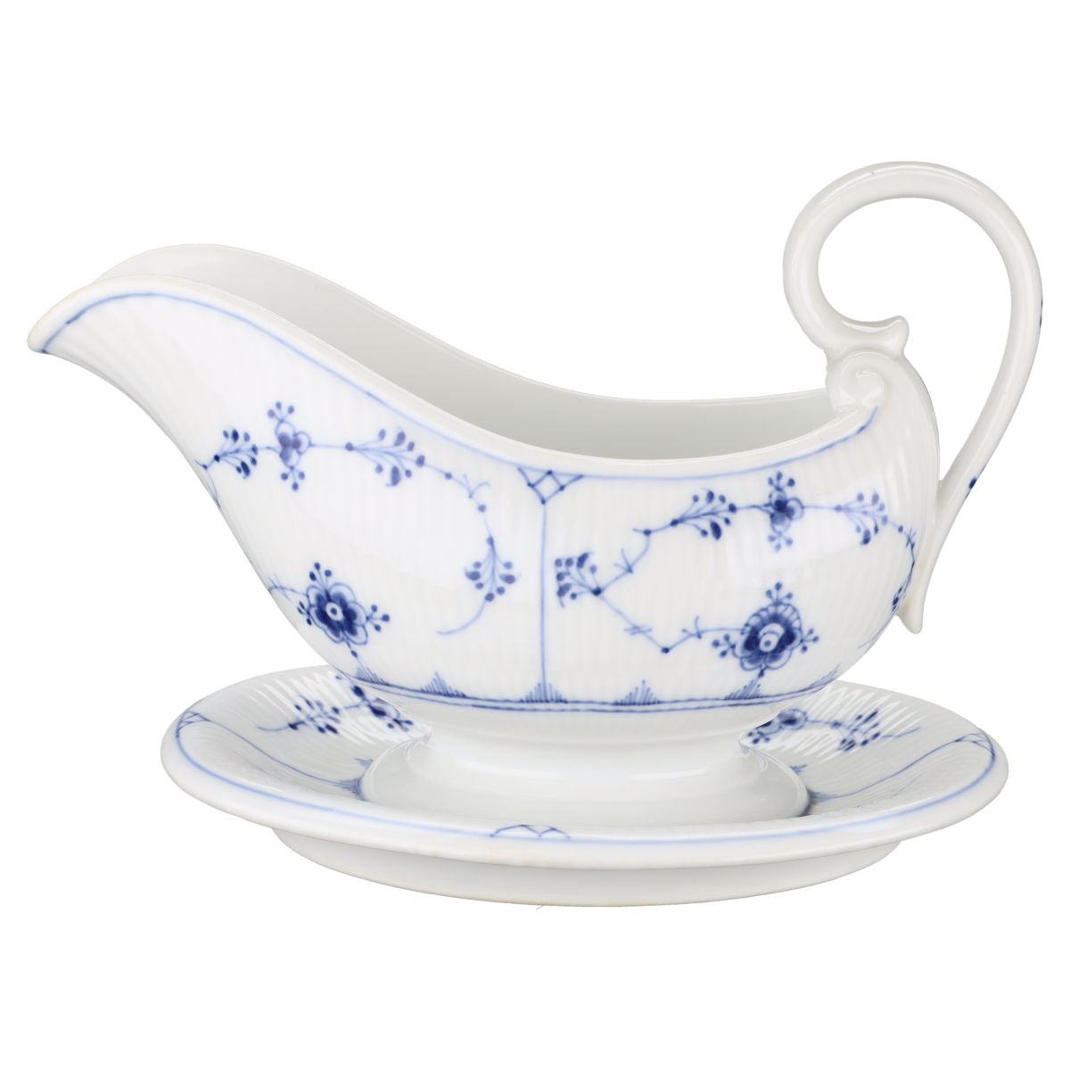 Sauciere mit Teller einteilig Modell 200