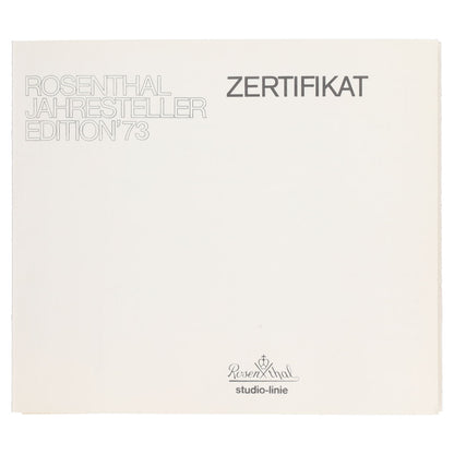 Jahresteller Edition 1973 Piene Auflage 2796 in OVP