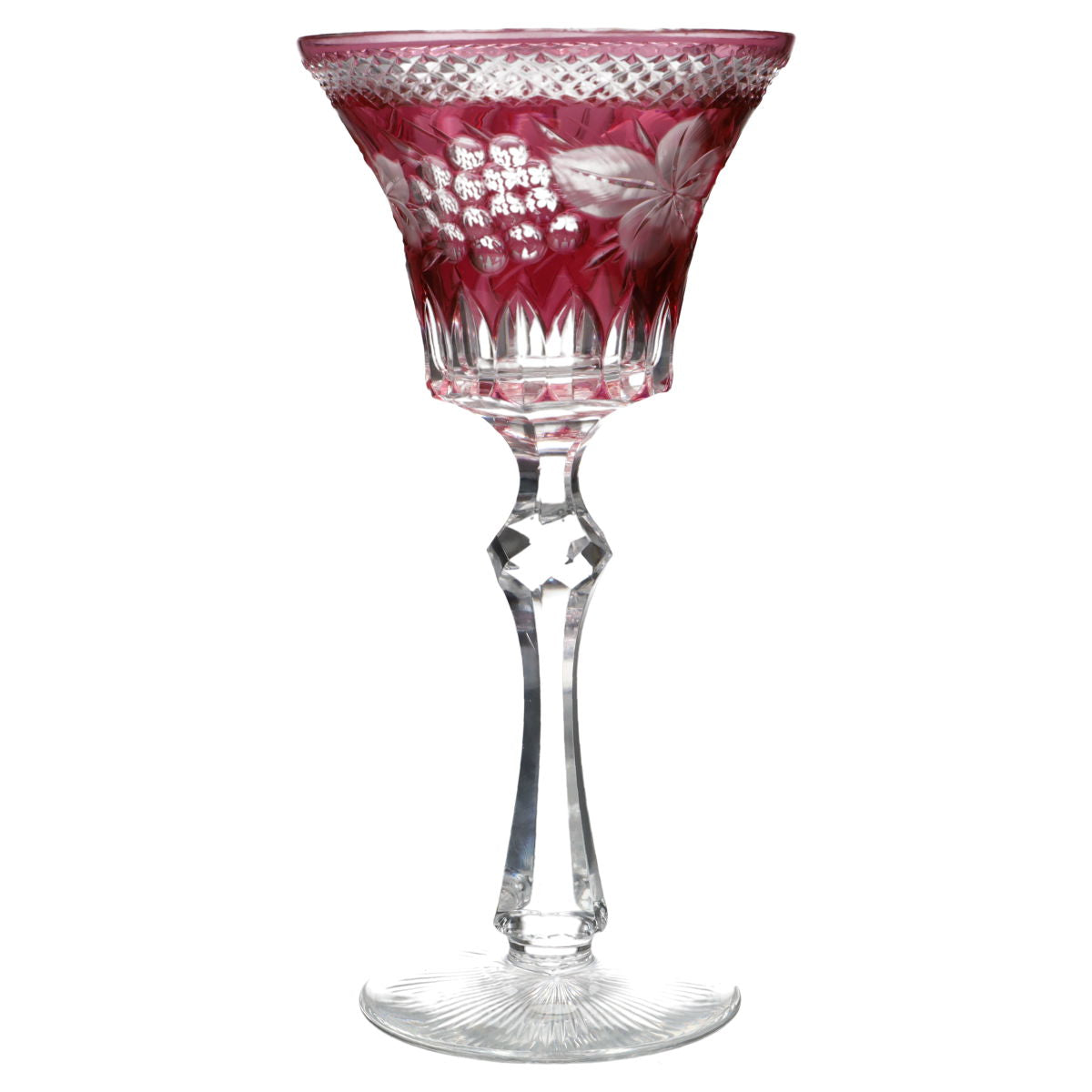 Weißweinrömer Schliff Traube Goldrubin