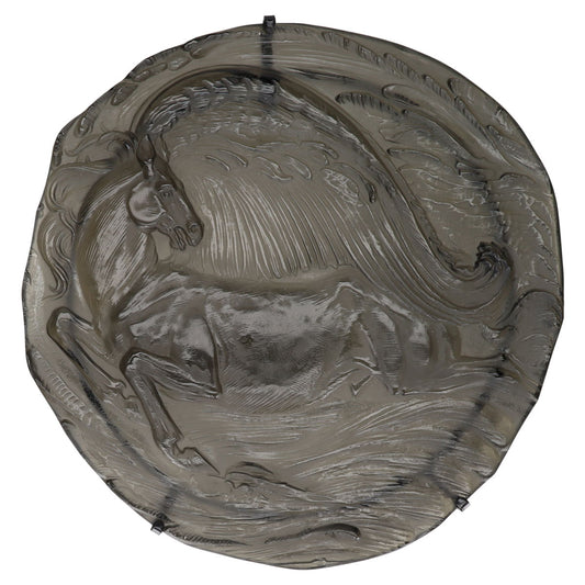 Jahresteller in Glas Prof. Ernst Fuchs 1980 mit Zertifikat in OVP