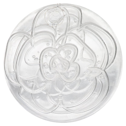 Jahresteller in Glas Otto Piene 1974 Gold glasklar mit Zertifikat OVP