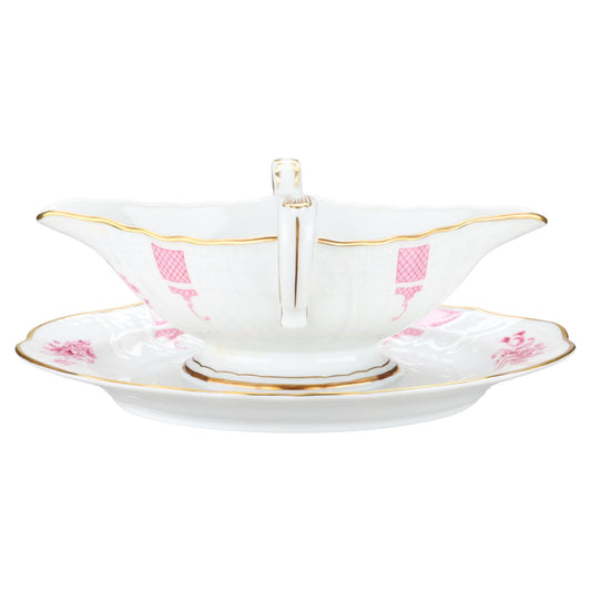 Sauciere mit Teller einteilig