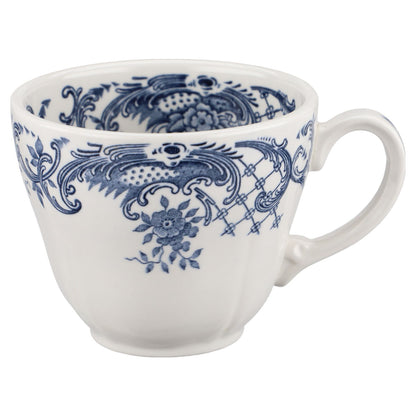 Kaffeetasse mit Untere - Blume oben