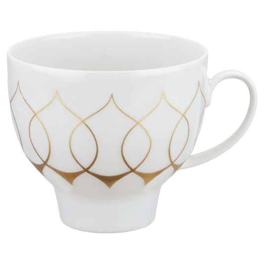 Kaffeetasse geschlossener Fuß