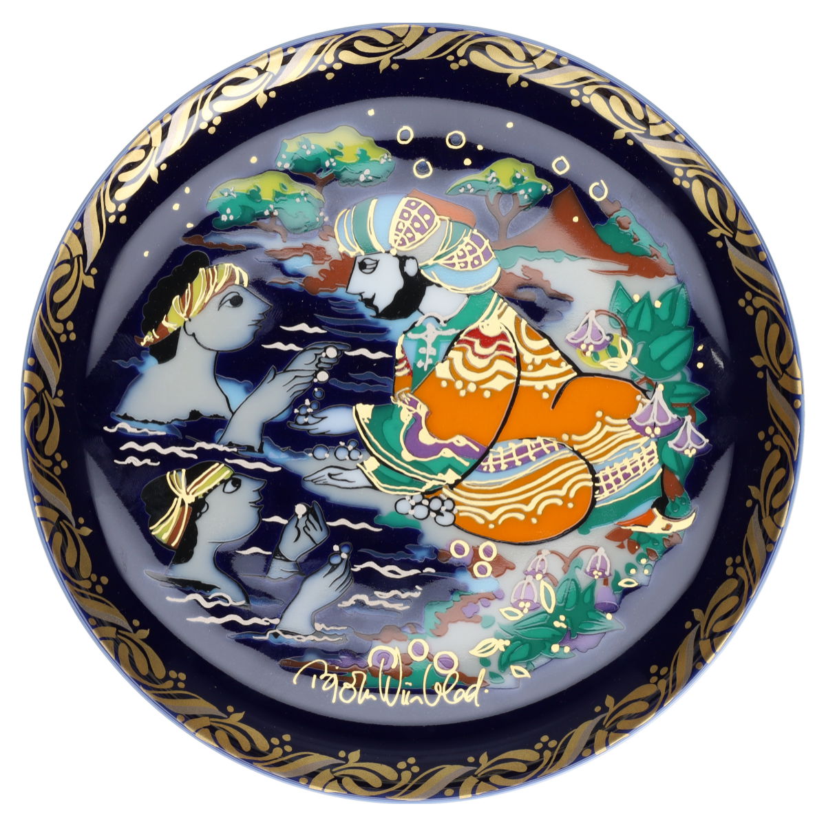 Sammelteller Motiv 6 Auf seiner fünften Reise...