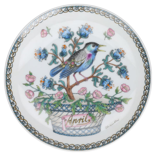 Wandteller 04 April Star