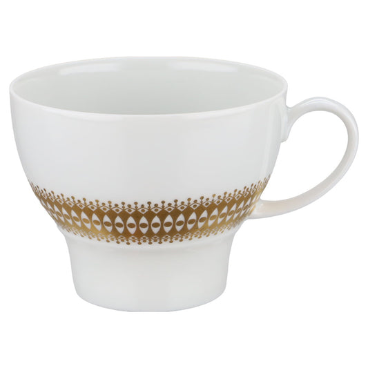 Kaffeetasse Dekor 2 Bordüre senkrecht