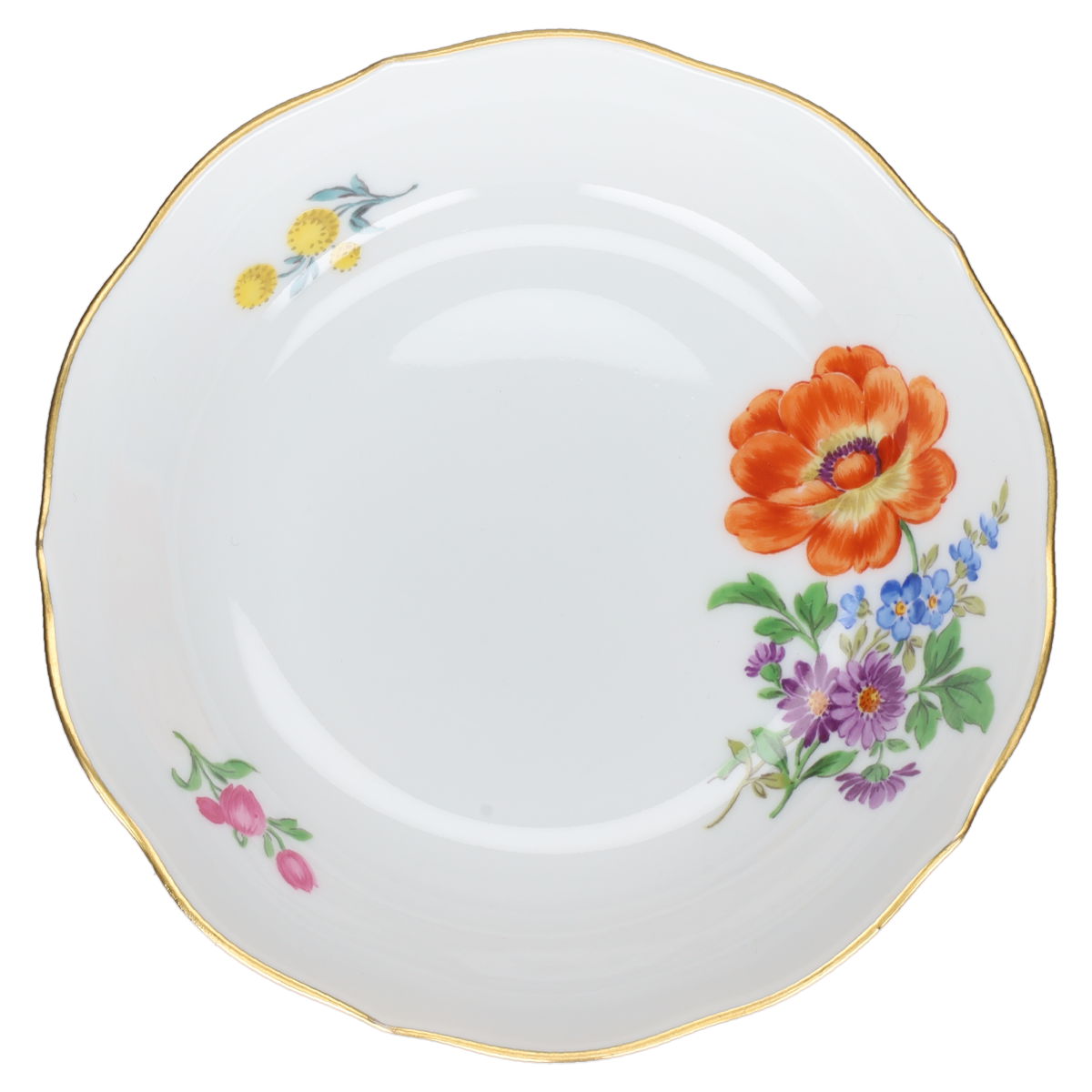 Mokkatasse Espressotasse mit Untere orange Annemone