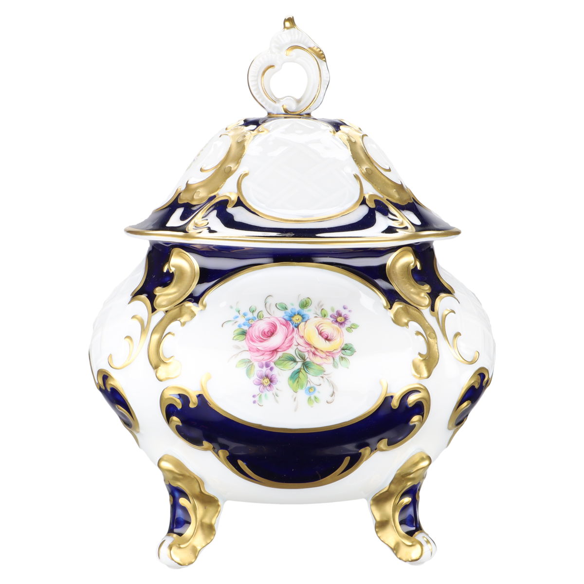 Gebäckdose / Keksdose auf 4 Füssen