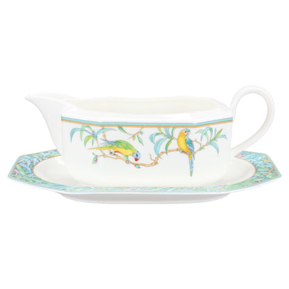 Sauciere mit Teller 2-tlg