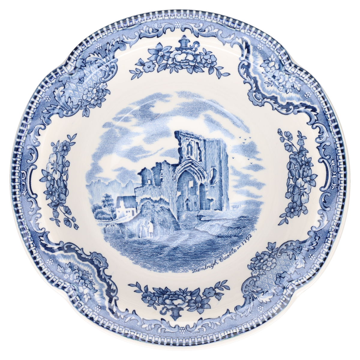 Müslischale mit Fahne D 15,5 cm H 4,5 cm