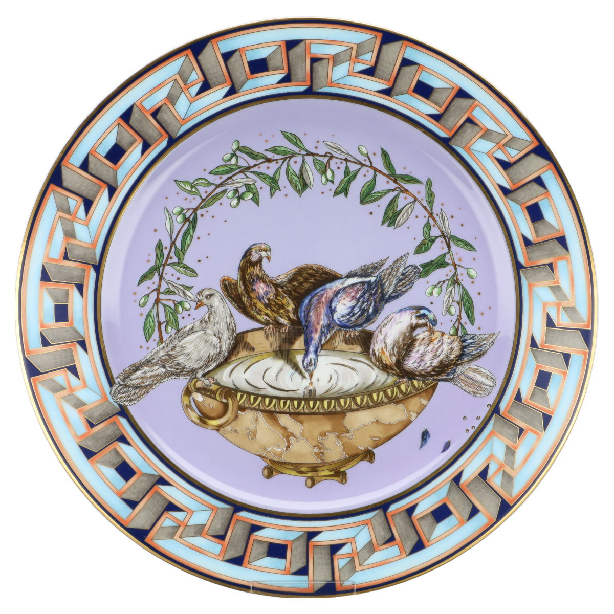 Wandteller Eine Welt des Friedens