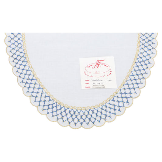 Platzset Tischset Set aus Stoff oval in OVP