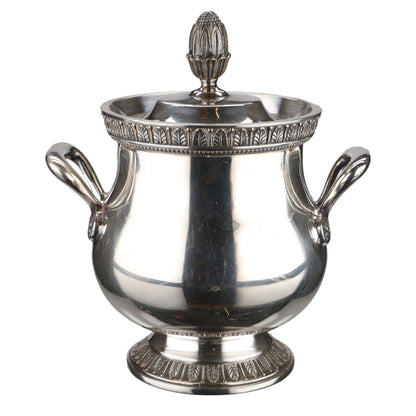 Zuckerdose groß Malmaison versilbert