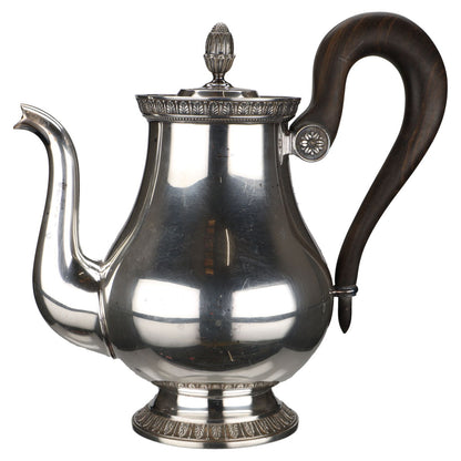 Kaffeekanne Malmaison versilbert
