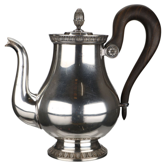 Kaffeekanne Malmaison versilbert