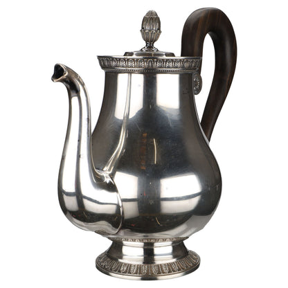 Kaffeekanne Malmaison versilbert