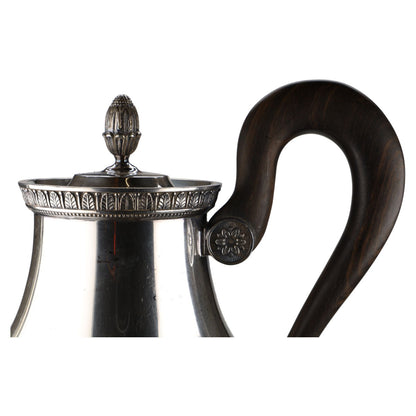 Kaffeekanne Malmaison versilbert