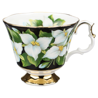 Kaffeetasse mit Untere Trillium