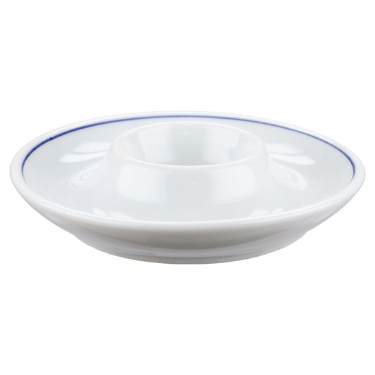 Eierbecher mit Schalenablage ohne Dekor