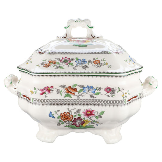 Suppenterrine auf 4 Füssen groß