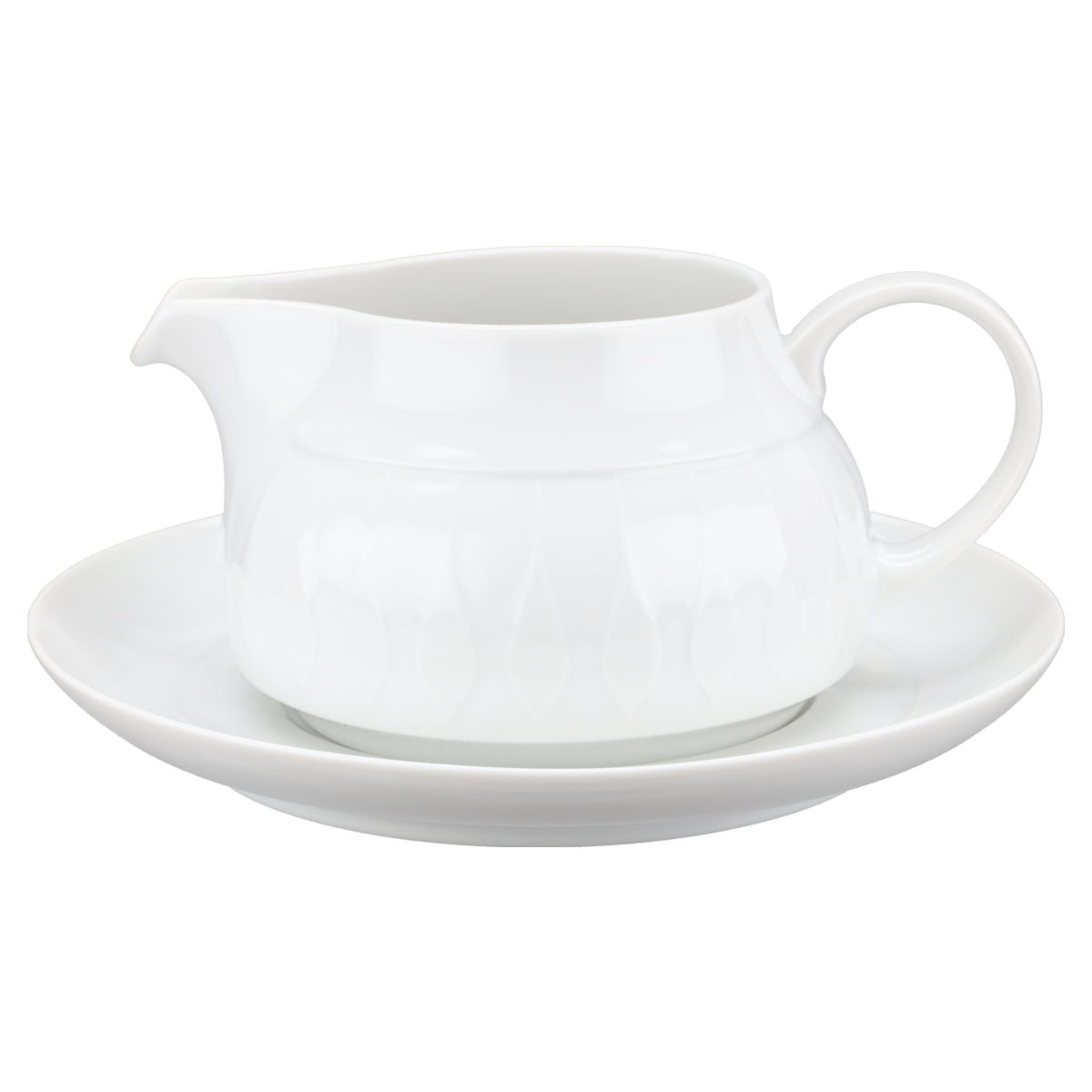 Sauciere mit Teller 2-tlg. Typ I