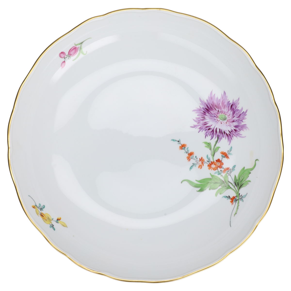 Servierschale rund Lila Aster