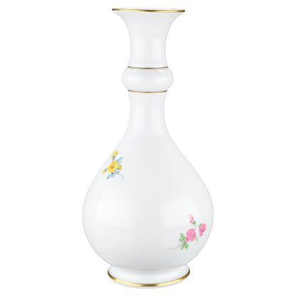 Vase Langhals Blumebouquet II.Wahl