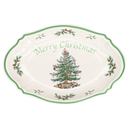 Schale oval Merry Christmas