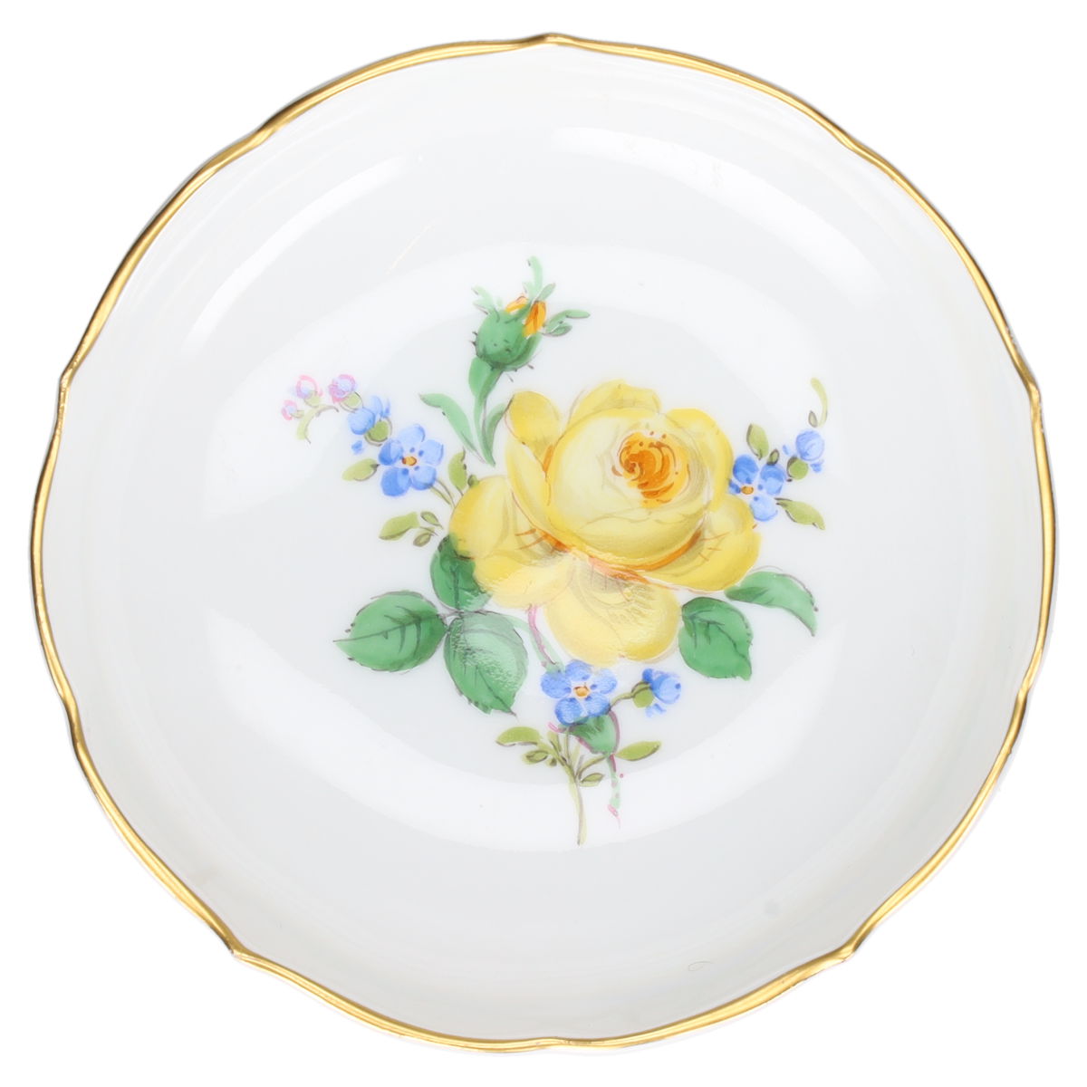 Teebeutelablage gelbe Rose I.Wahl