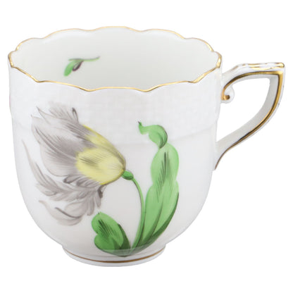 Mokkatasse mit Untere Motiv schwarz 709 / KY