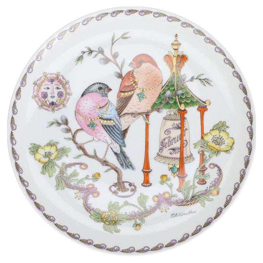 Wandteller mittelgroß Februar