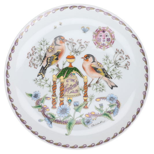 Wandteller mittelgroß September