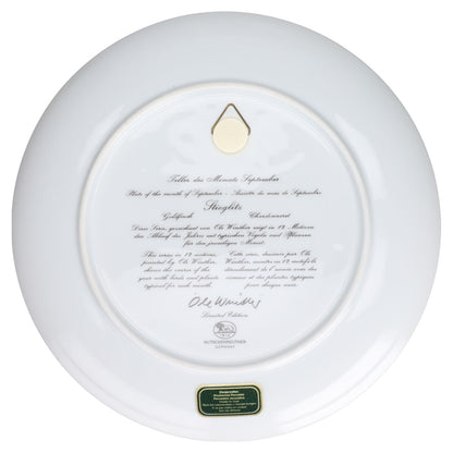 Wandteller mittelgroß September