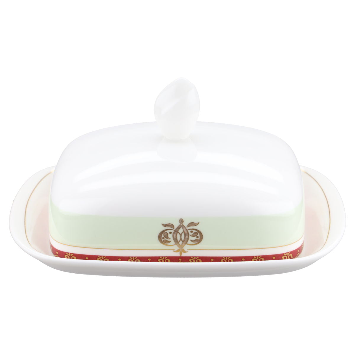 Butterdose eckig mint