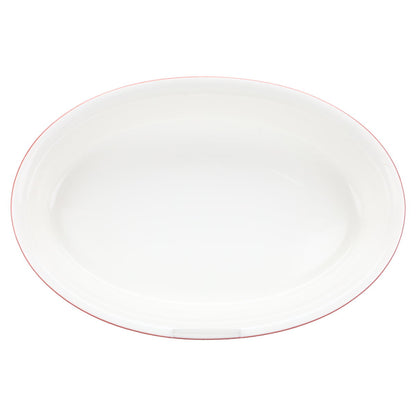 Auflaufform oval groß 34 x 22 cm