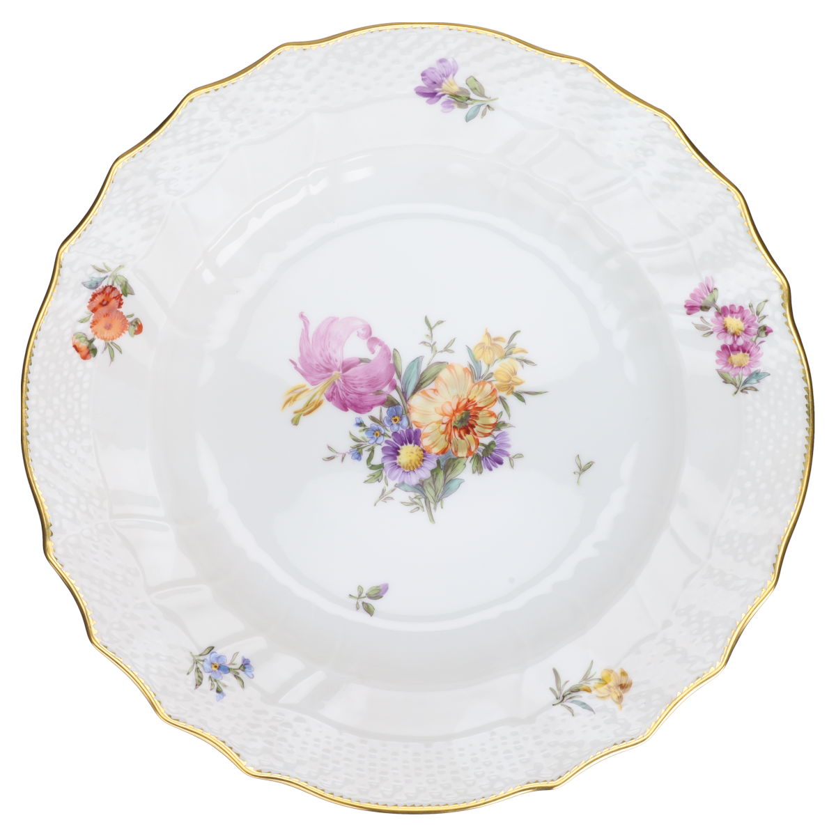 Speiseteller groß 1621 in voller Blüte