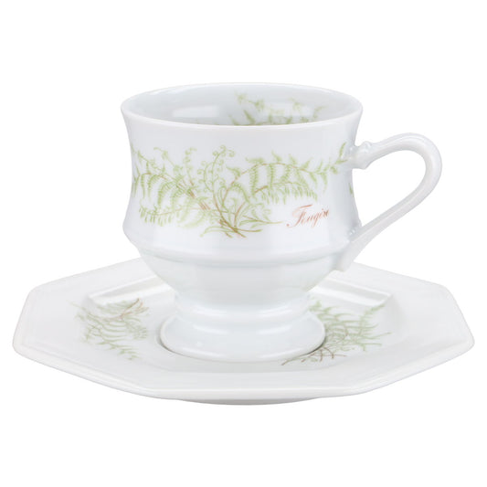 Kaffeetasse auf Fuß mit Untere