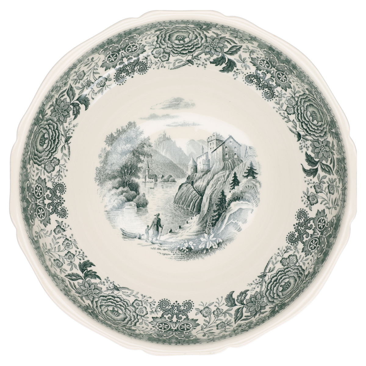 Schüssel auf Fuss mittelgroß