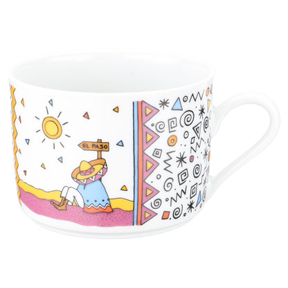 Kaffeetasse gerade Form