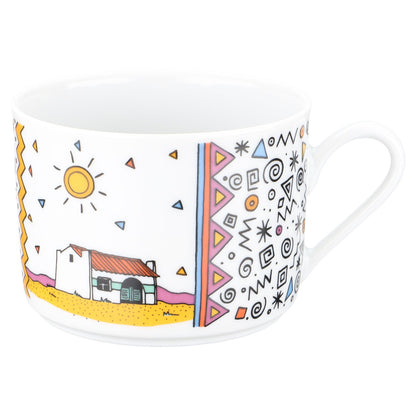 Kaffeetasse gerade Form