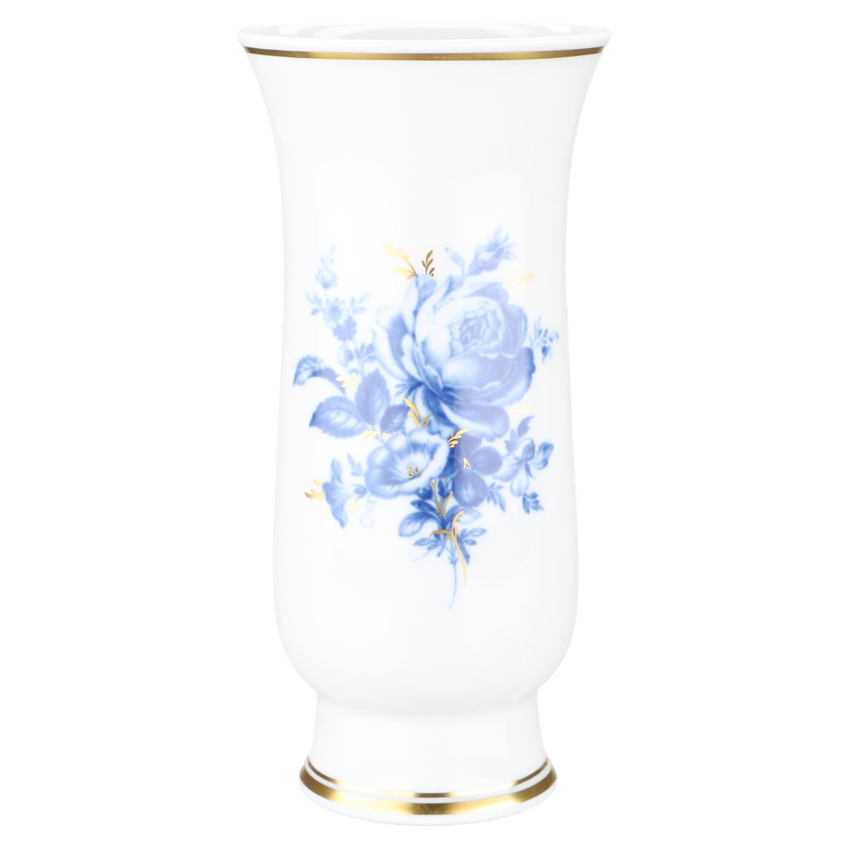 Vase klein mit feinen Goldzweigen