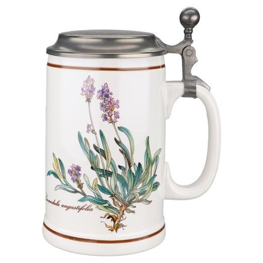 Bierkrug mit Deckel Lavandula angustifolia