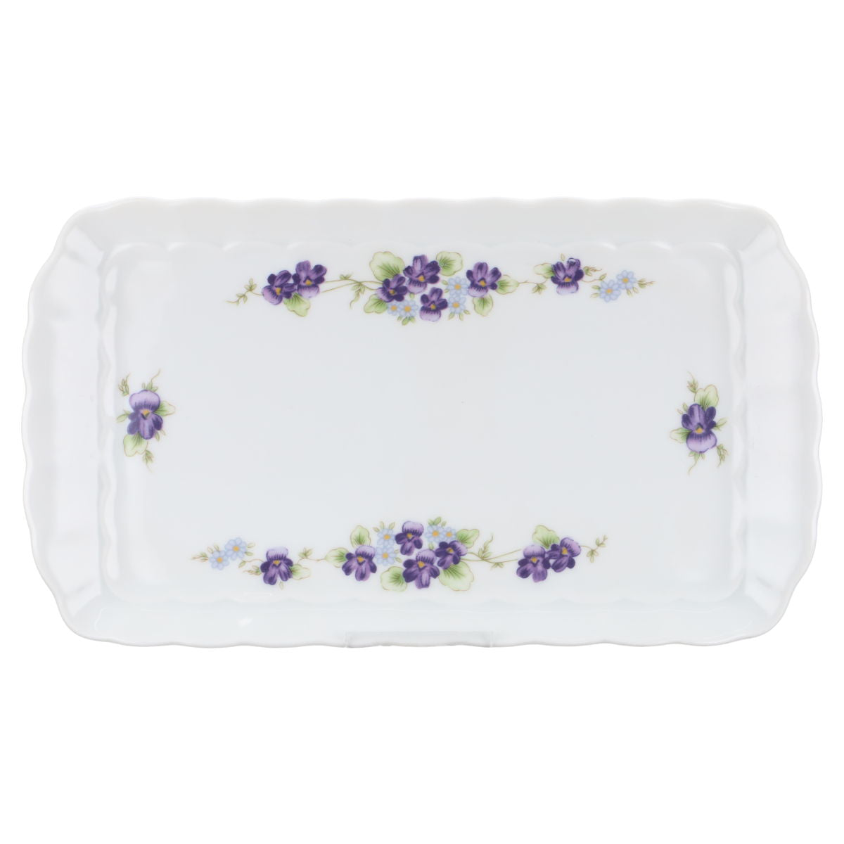 Tablett für Milch und Zucker