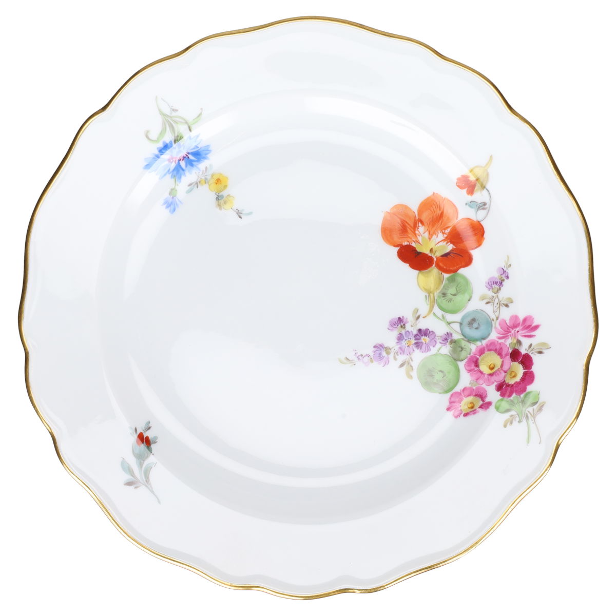 Kuchenteller Kapuzinerkresse Orange