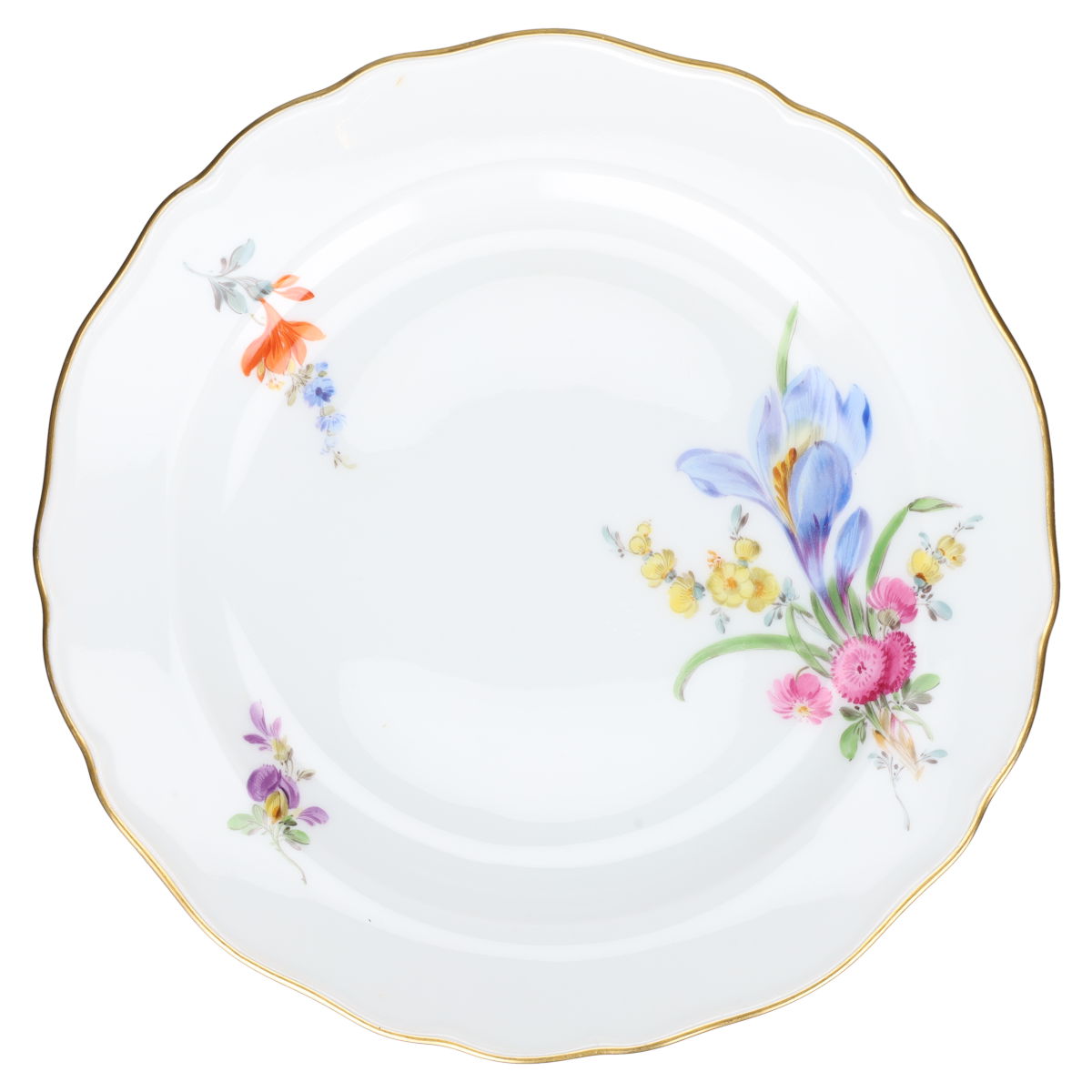 Kuchenteller Blaue Lilie