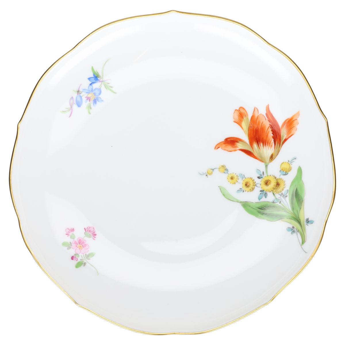 Suppentasse mit Untertasse Tulpe Orange
